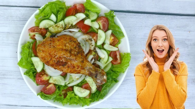 'Healthy Salad Recipes For Dinner (#Shorts)'