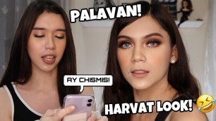 'PROM MAKEUP LOOK O HARVAT LOOK CHAAAR! + Q&A Ft. NIKHA LUSTADO  || JanaRickaFerde'
