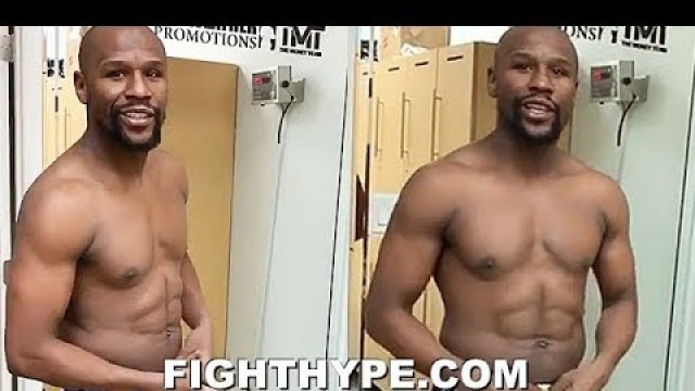 'FLOYD MAYWEATHER GETTING FIGHTING PHYSIQUE BACK; 2020 RETURN TO TRAINING COMPILATION'