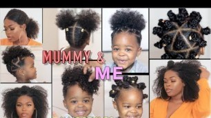 Our Mother/Daughter Hairstyles + How I Take Care Of My Toddler's Hair