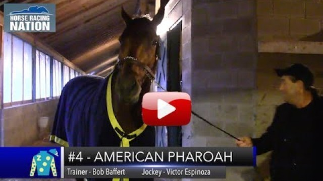 American Pharoah - 2015 Kentucky Derby Winner, Triple Crown Winner (VIDEO)
