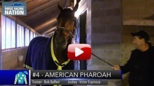 American Pharoah - 2015 Kentucky Derby Winner, Triple Crown Winner (VIDEO)