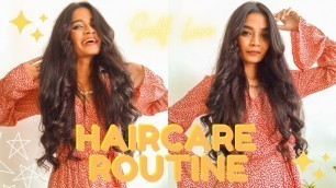 'My Honest Haircare Routine - What I do for Frizz-Free Soft Hair - Tips & Tricks 2020'