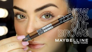 'HOW TO: Eyebrow Mapping For Beginners | The Makeup Loft'