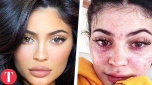 'Unrecognizable Celebrities Without Makeup On In Real Life'