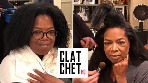 'Oprah getting ready for the Golden Globes'