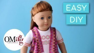 Simple, Cute & Fun Hairstyle For Your Doll | Doll Hairstyles | American Girl