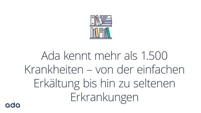 Ada – deine Gesundheitshelferin