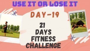 'Day-19 | 21 Days Fitness Challenge!!!Week-3 (Tabata Style Workout)'