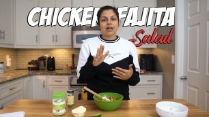 'Amazing Lunch Chicken Fajita Salad Recipe!'