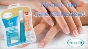Amope Electric Nail Care How to use & Review it in a Minute! | Nikki Stixx