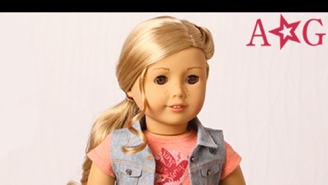 How to Style Hair with Tenney! | Doll Hairstyles | American Girl