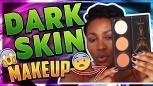 'Dark Skin Makeup, Products Used, Are In The Video.'