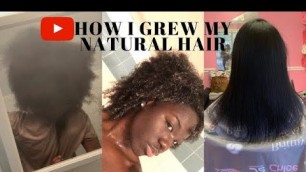 2 YEAR BIG CHOP UPDATE : HOW I GREW MY NATURAL HAIR OUT LONG (PICTURES INCLUDED) | Serena Bradshaw