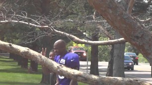 Adrian Peterson Entering Vikings Training Camp - iFolloSports.com