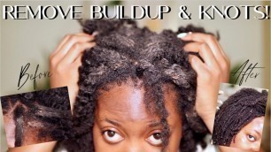 REMOVE DIRT, BUILDUP, & KNOTS SAFELY AFTER A PROTECTIVE STYLE!