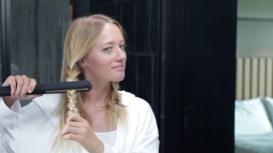 Get The Look: Flat Iron Braids | Oribe Hair Care