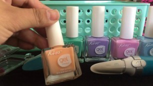 Amope Nail Care System & Kiss Gel Nail Polish Review!!!