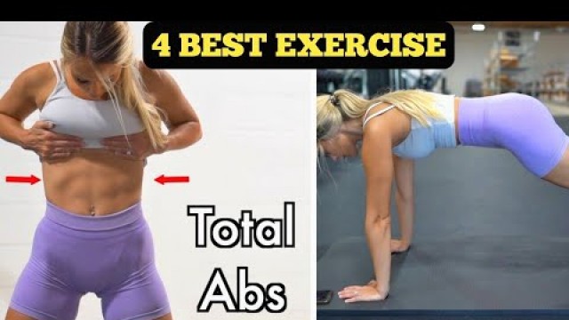 'Abs Workout at Home || 4 Best abs Exercises You Can Do Anywhere | Abs Workout Challenge ||'