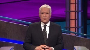 Alex Trebek gives health update one year after cancer diagnosis