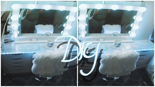 '✨DIY IKEA VANITY DOUPE ✨'