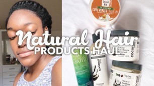 'Natural Hair Products Haul | Eden Bodyworks, Strands of Faith & More'