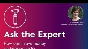 Ask the Expert: Hearing Aid Cost and How To Find Affordable Options