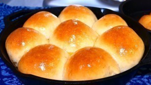 'Dinner Rolls (SOFT & FLUFFY) | Dad\'s Hops Bread Recipe'