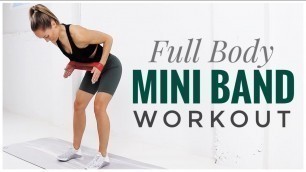'Full Body Mini RESISTANCE BAND Workout'