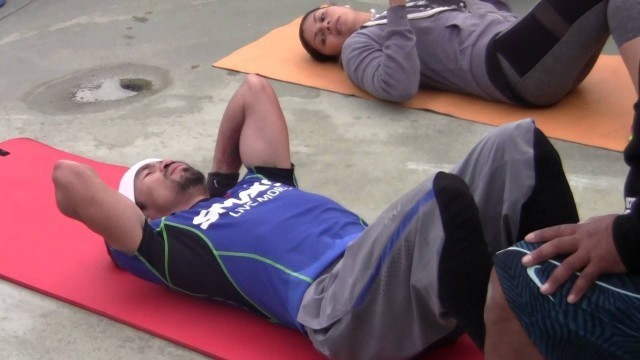 'MANNY PACQUIAO COMPLETE ABS WORKOUT for Manny Pacquiao vs Floyd Mayweather'