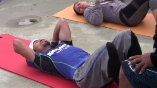 'MANNY PACQUIAO COMPLETE ABS WORKOUT for Manny Pacquiao vs Floyd Mayweather'