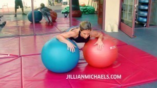 'TOTAL BODY EXERCISE BALL WORKOUT - JILLIAN MICHAELS'