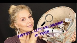 October EMPTIES | skincare | Makeup |Tammy's Ageless Beauty