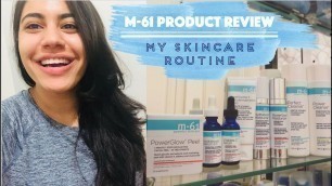 'M-61 SKINCARE REVIEW | bluemercury | MY SKINCARE ROUTINE'