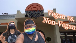 'Today Cafe Breakfast | Vegan & non-vegan food review | Universal Studios Orlando Florida'