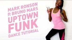 'Uptown Funk Dance Tutorial | AJ Odudu'