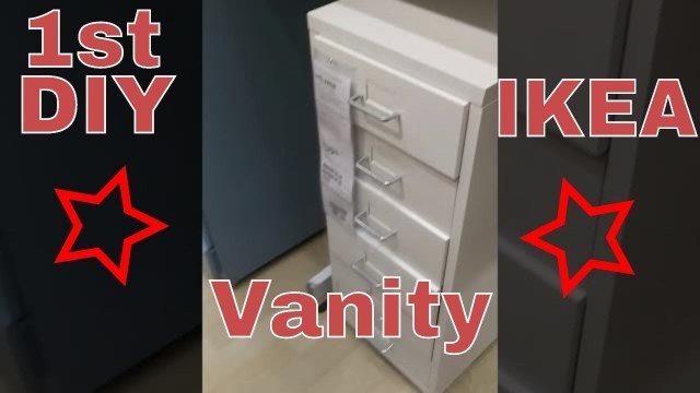 'My First DIY Vanity! Shopping at IKEA part 1'