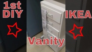 'My First DIY Vanity! Shopping at IKEA part 1'