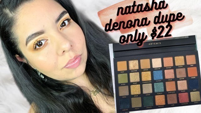 ALTER EGO ARTEMIS | DUPE ALERT | Following a Natasha Denona Tutorial | METROPOLIS | BEGINNER MAKEUP