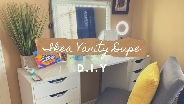 'Ikea Vanity Dupe'