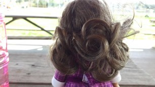 How to take care of your AG mini doll/ 18 inch doll with curly hair