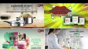 Amway India New Product Launch | Fruits & Veg Wash | Immunity Combo | New Attitude Artistry & Queen