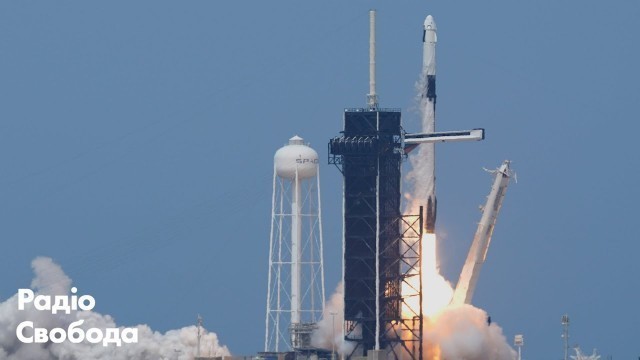 Момент запуску ракети SpaceX