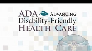 ADA: Advancing Disability-Friendly Health Care (2019 Celebration Luncheon)