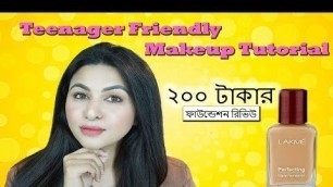 'Teenager EVERYDAY Budget Friendly  Makeup Tutorial l All Under 500Tk | Bangladesh || Ananya Artistry'