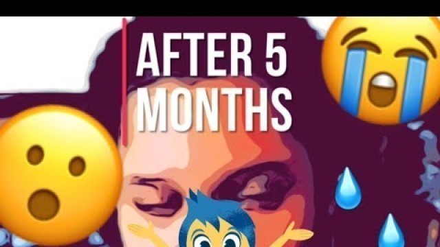 5 MONTHS OF HAIR GROWTH SINCE THE BIG CHOP!!!!