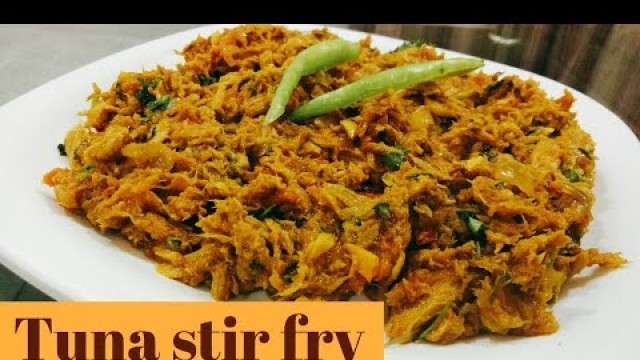 'How to make tuna fish stir fry | Canned tuna fish recipe | Easy Tuna masala | Fish recipes'