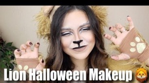 'Disney Lion King Inspired Halloween Makeup Tutorial | Easy Step by Step for Beginners'