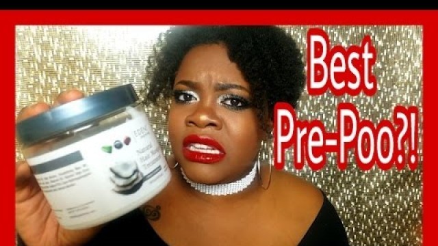'BEST PRE-POO?! | Eden Bodyworks Coconut Shea Natural Hair Treatment Review'
