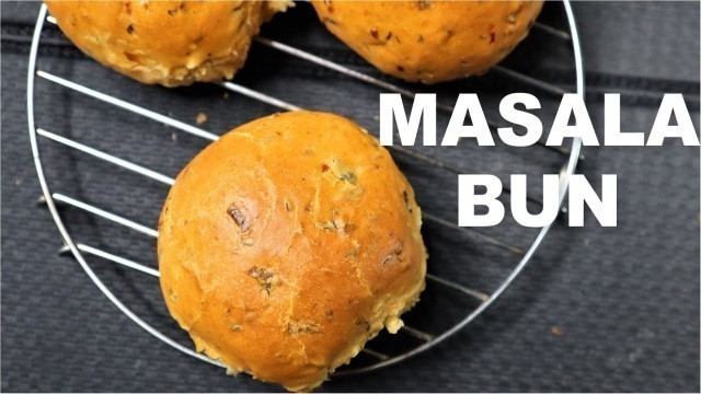 'Masala Bun/Khara Bun recipe | Savory Dinner rolls | Flavored bread'